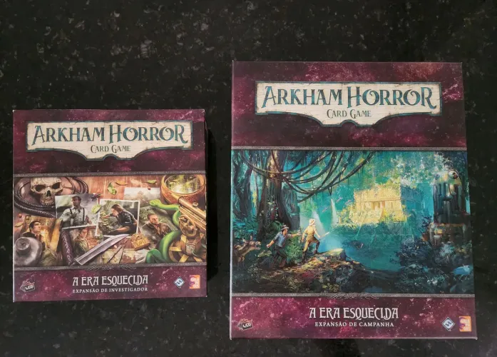 Arkham horror card game A era esquecida (campanha + investigadores)