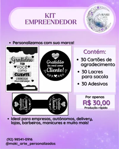 Kit empreendedor