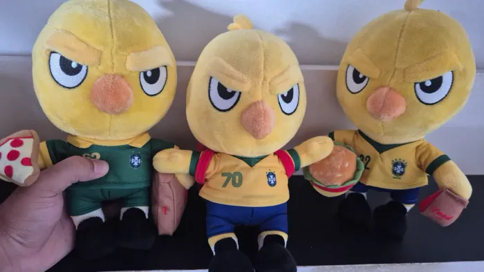 Trio copa Canarinhos ifood