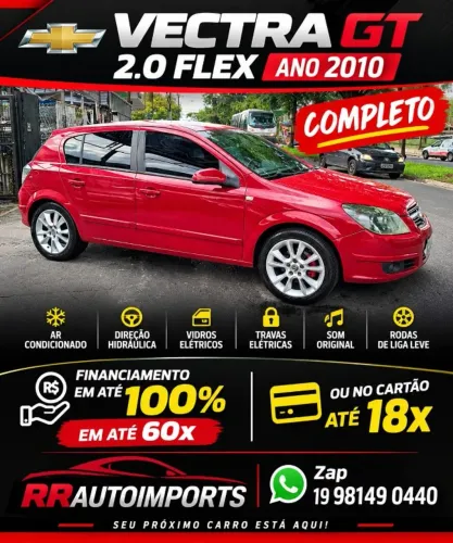 Chevrolet Vectra GT 2.0 MPFI 8V Flexpower Mec. 2010