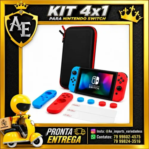 Kit 7x1 para Nintendo Swtich