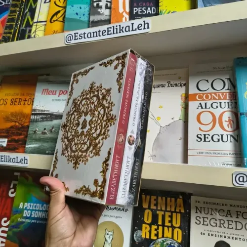 Lixo Box Trilogia dos Príncipes por Elizabeth Hoyt + Marca Pag - Sjc Centro - Novo Lacrado