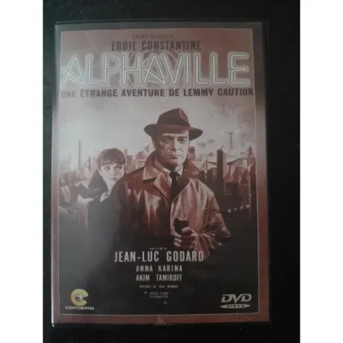 Dvd Alphaville Legendado Continental Jean-Luc Godard Envio Hoje Mesmo