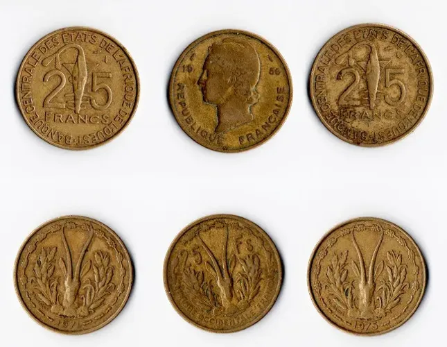 Para coleção: moedas Antigas Africanas