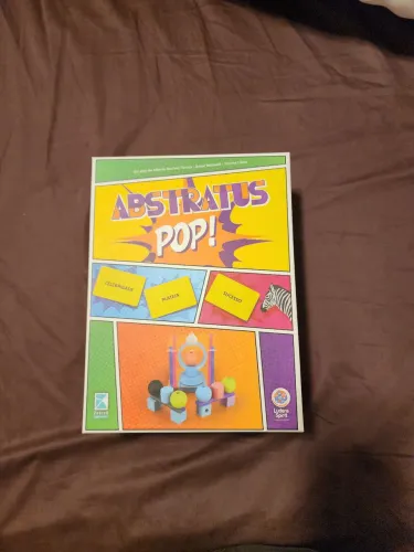 Jogo de Tabuleiro Abstratus pop semi novo