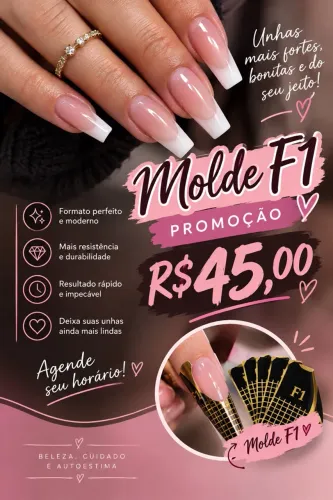 Alongamento molde f1