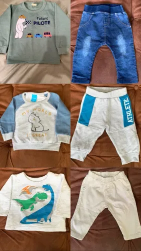 Lotinho 14 roupinhas de bebê