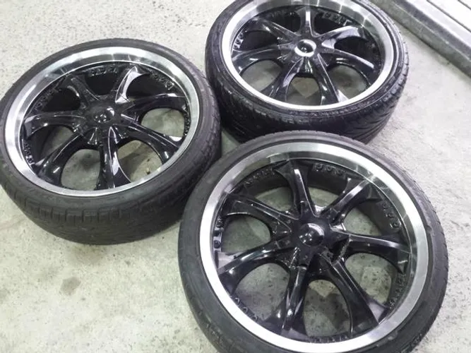 Roda aro 20 Preta com Borda diamantada Ford EcoSport 4X108