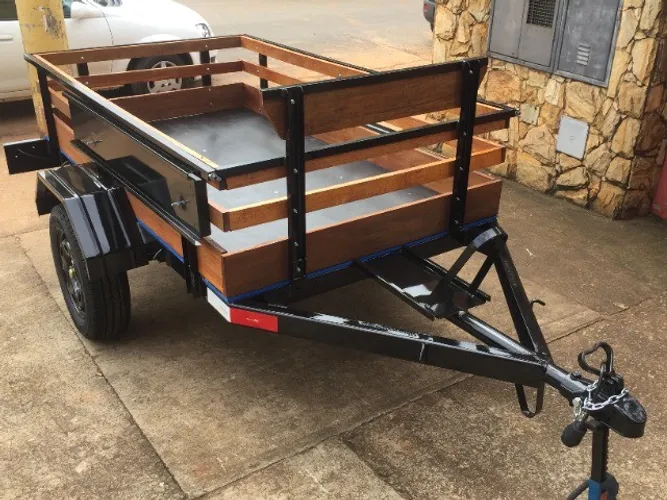 Carreta Fazendinha Mista para 1 Moto em Promoção!!