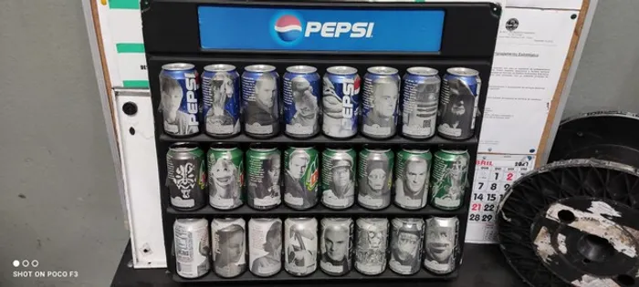 Coleção de latas Pepsi Star Wars 1 - 24 latas 
