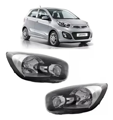 Par Farol Kia Picanto 2012 2013 2014 Sem Led