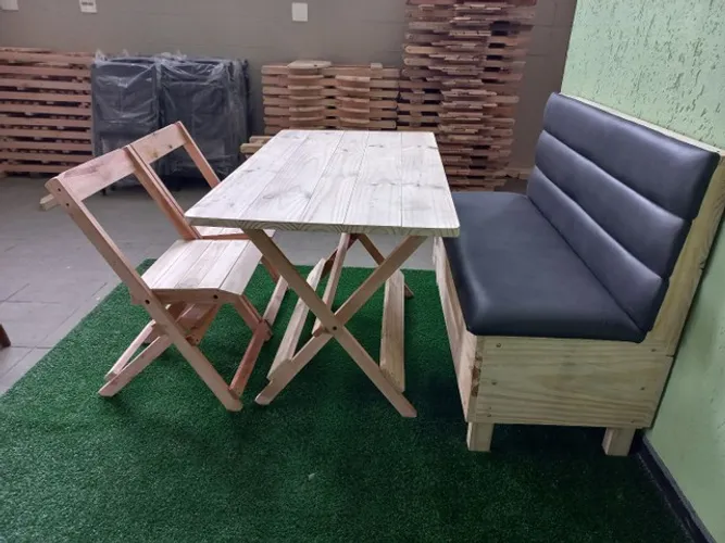Sofá Booth estofado para sorveteria