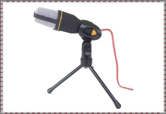 Microfone condensador Rohs Sf-666 com mini tripé