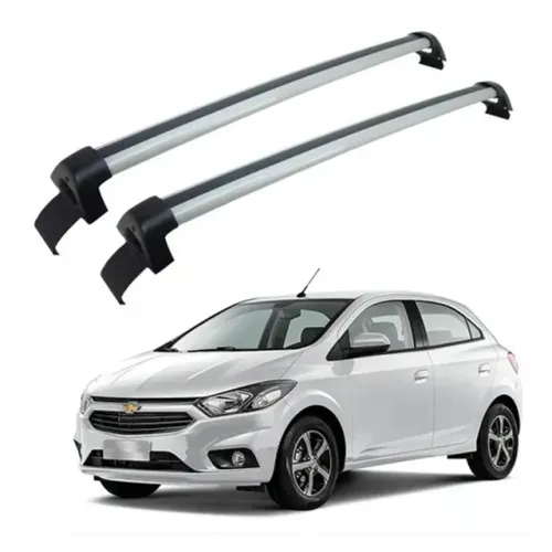 Rack Teto Chevrolet Prisma /2012 - Prata - Projecar