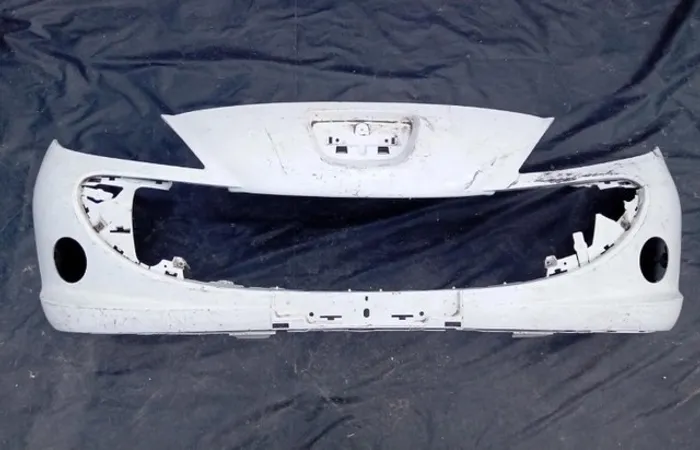 Parachoque Dianteiro Peugeot 207 2008/2013 Branco c/ detalhe