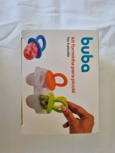 Forminha de picolé Buba