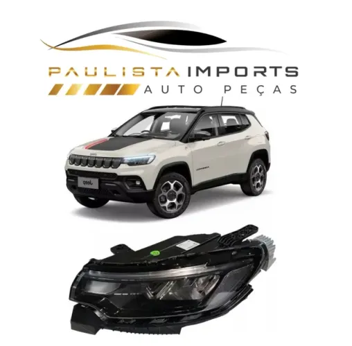 Farol Jeep Compass Full Led 2022 2023 2024 ( Novo Original )