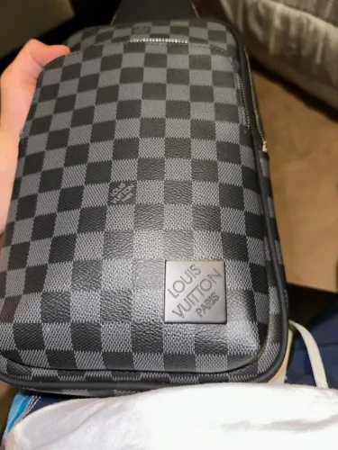 Bolsa Louis Vuitton Masculina Damier
