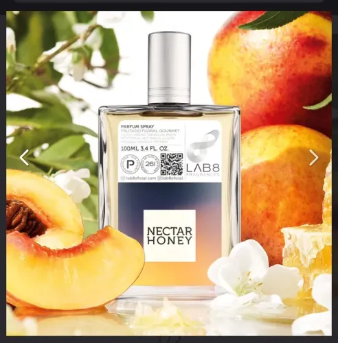 Perfume Lab8 Nectar Honey Unissex 100ml Verde Cítrico Frutado