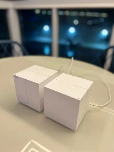 Wi-Fi mesh Tenda nova MW6 MW6 branco 100/240V kit x 2 unidades