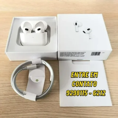 Fone de Ouvido Apple-Entregamos 9h ás 22h