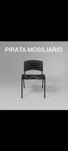 Cadeira fixa em polipropileno confort