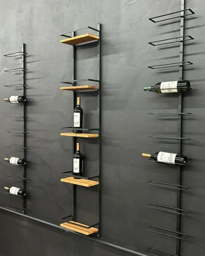 ?Suporte Organizador de Bebidas 160x30 | Decore seu Ambiente | Arte Serralheria 