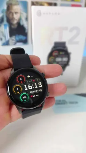 Smartwatch Xiaomi Haylou Rt Plus/Modo completo Esportivo-saúde/Tela curva infinita Retina
