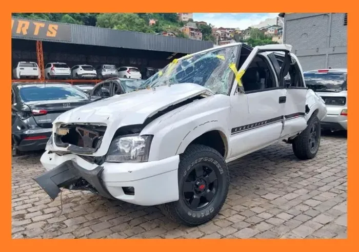 Sucata Chevrolet S10 2.4 Flex 2005 2006 2007 2008 2009 2010 2011 2012 Retirada de Peças