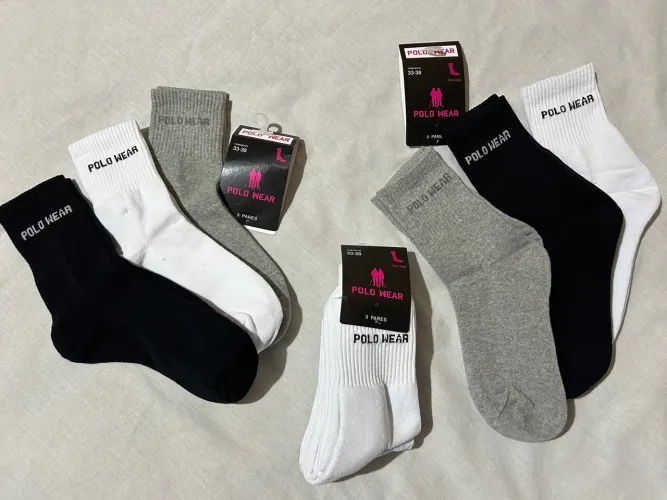 Kit Meia Polo Wear
