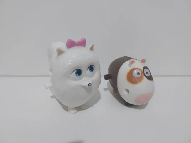 Bonecos da Série Pets - Gidget  e Norman