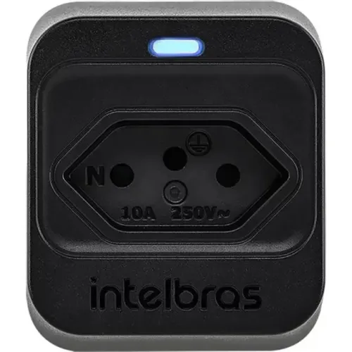 Protetor de tomada contra surto 1 tomada preto - Jk eletrônicos