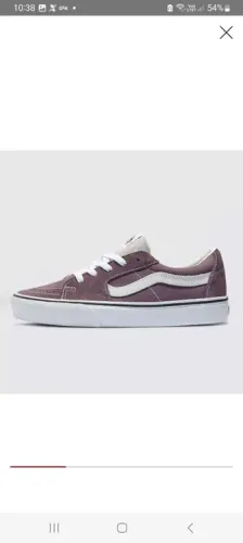 Tênis VANS SK8-LOW VACATIONS CASUALS Plum Wine Tam 40 - Novo