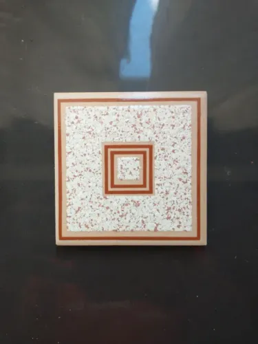 Tozetto de piso SANTANA modelo quadro 8x8cm