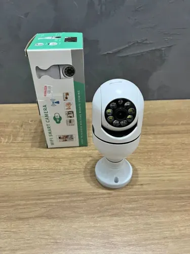 Camera Lampada Ip 360 Giratoria Wifi Hd