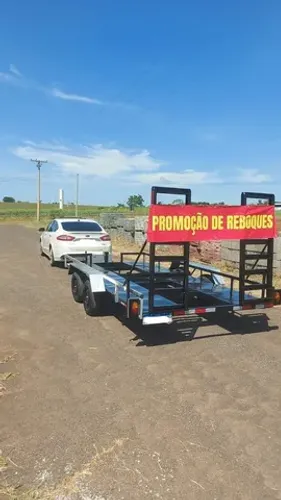 Carretinha de Reboque Modelo PRANCHA