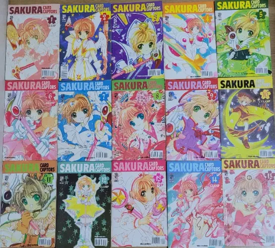 Coleção Card Captors Sakura - Volume de 1 ao 24 - Clamp