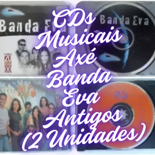 CDs Musicais Banda Eva Antigos
