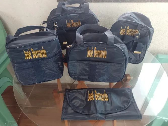 Kit de bolsa masculina nova