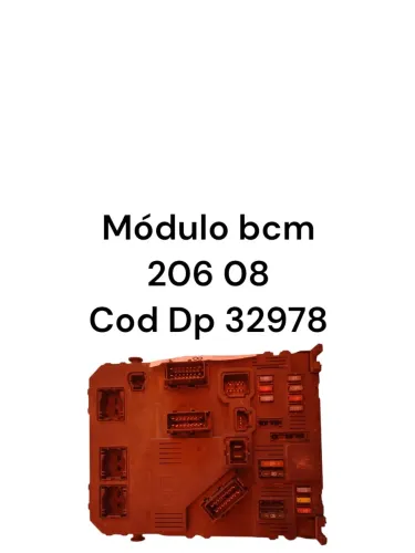 Módulo Bcm 206 08 Cod Dp 32978