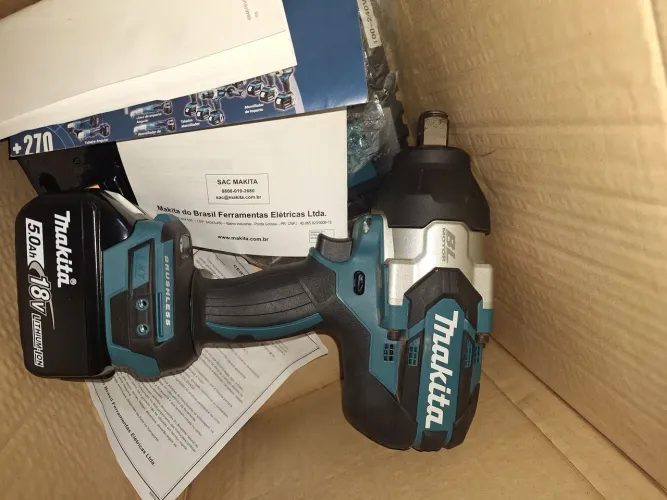 Chave de impacto makita modelo dtw1001rtj