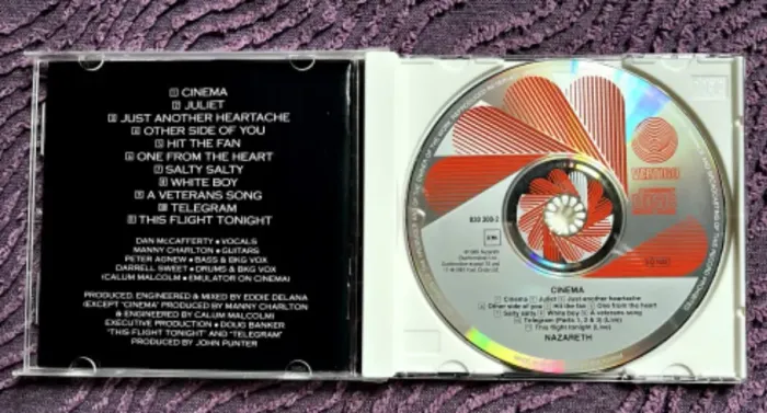 Nazareth Cinema 1989 (Rarissimo) importado