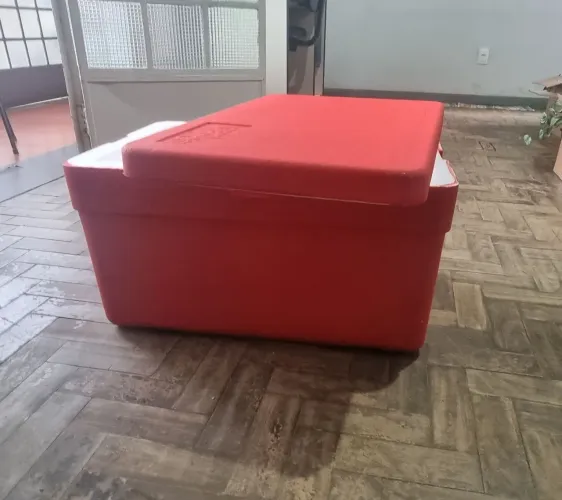 Caixa Térmica Grande Vermelha