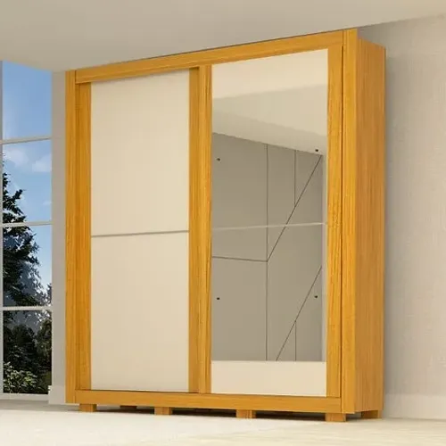 Belo Guarda Roupa Nicole 100% MDF - Entrega e montagem grátis p/ Fortaleza