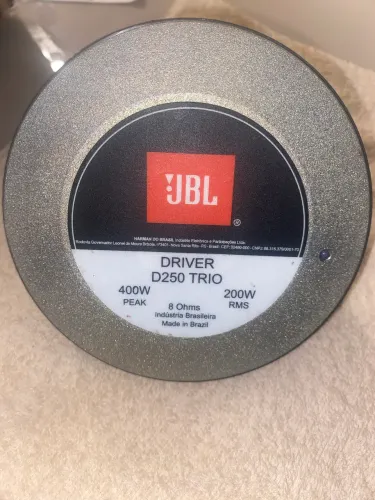 Driver Jbl D250 Trio Preto