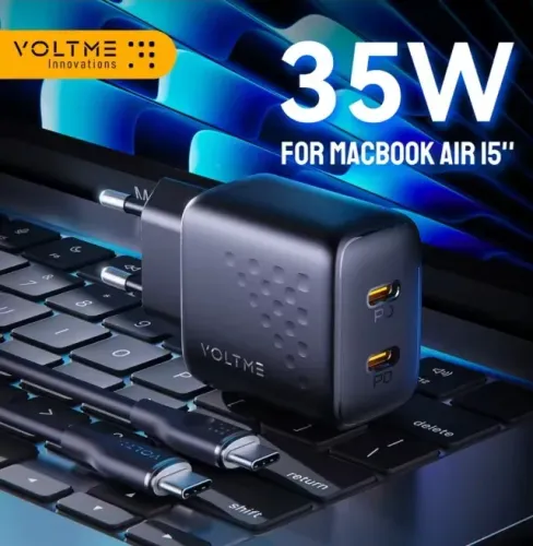 Carregador Voltme 35W GaN