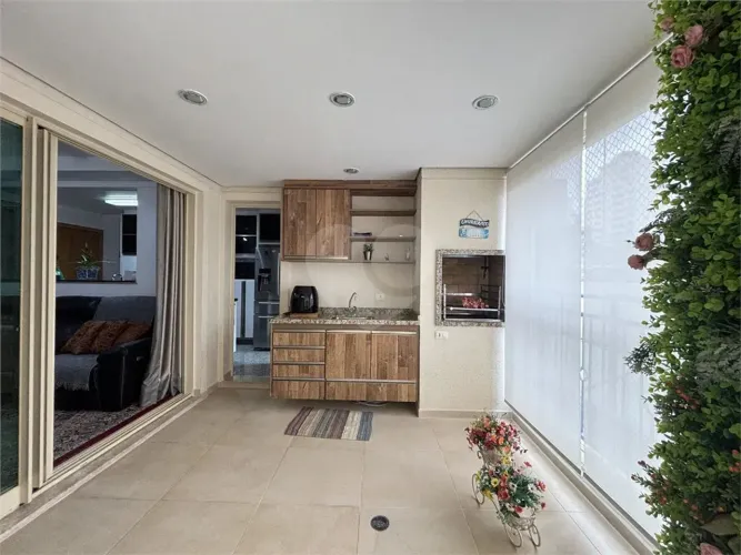 Apartamento com varanda gourmet a ven 123 m² com 3 quartos em Santana - São Paulo - SP