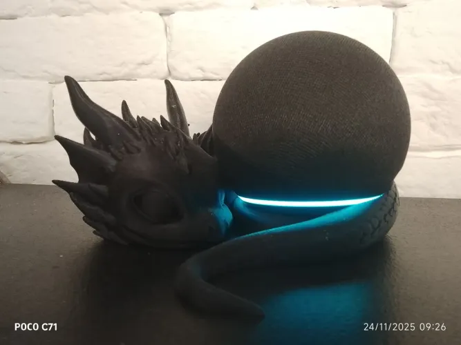 ECO DOT ALEXA COM SUPORTE.