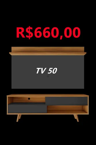 Rack e painel de TV 
