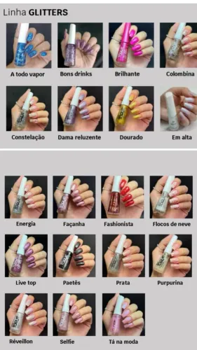 Esmaltes 50 unidades diferentes